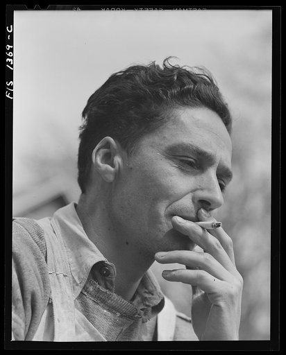 New Bedford, Massachusetts. Portuguese house painter