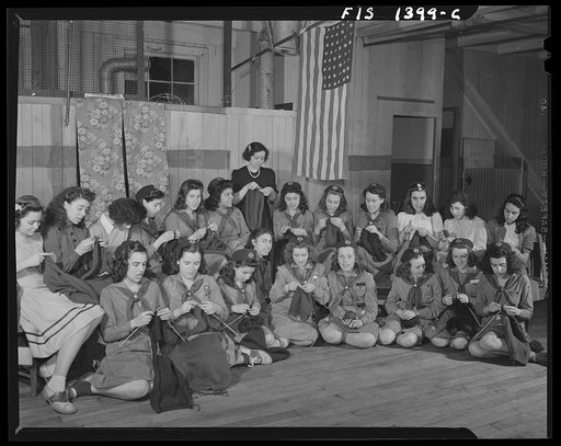 New Bedford, Massachusetts. Portuguese Girl Scouts