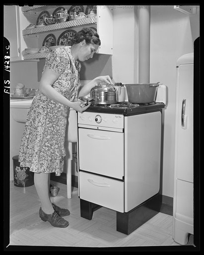 New Bedford, Massachusetts. Wife of a Portuguese house painter