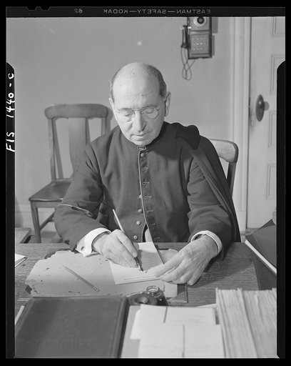New Bedford, Massachusetts. High ranking Portuguese Catholic churchman