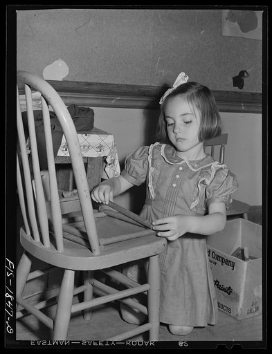 Kindergarten child of Portuguese descent in a grade school in San Leandro, California
