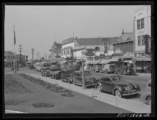 Main street. San Leandro, California