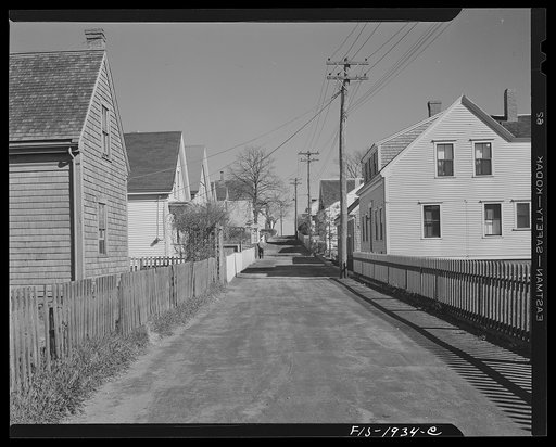 Provincetown, Massachusetts. Portuguese section
