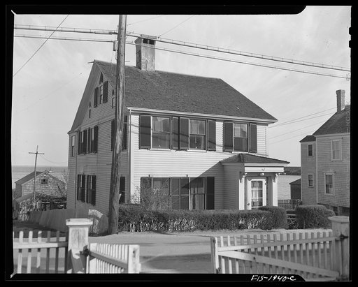 Provincetown, Massachusetts. Home of John Russe, Jr., Portuguese beam trawler