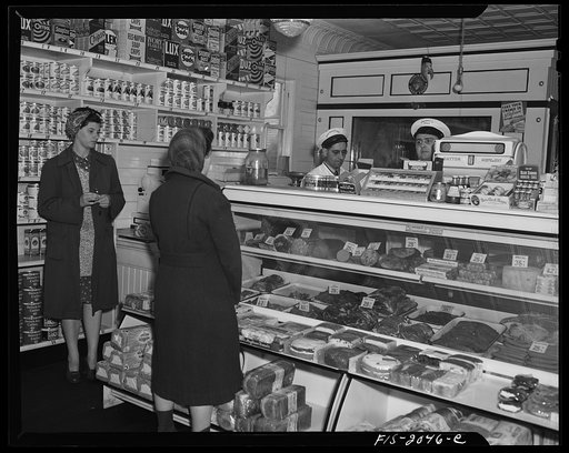 Untitled photo, possibly related to: Provincetown, Massachusetts. Portuguese grocer