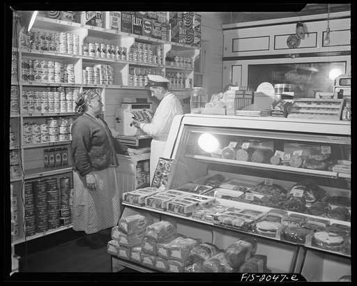 Untitled photo, possibly related to: Provincetown, Massachusetts. Portuguese grocer