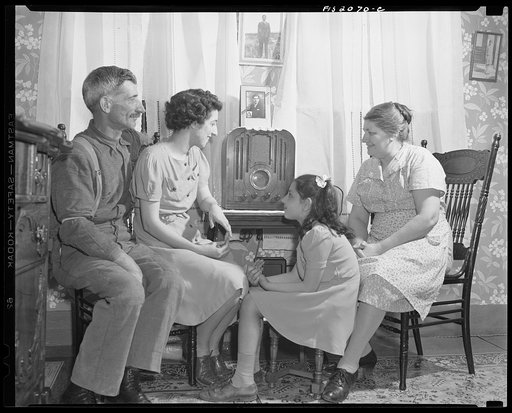 Provincetown, Massachusetts. Family of a Portuguese dory fisherman
