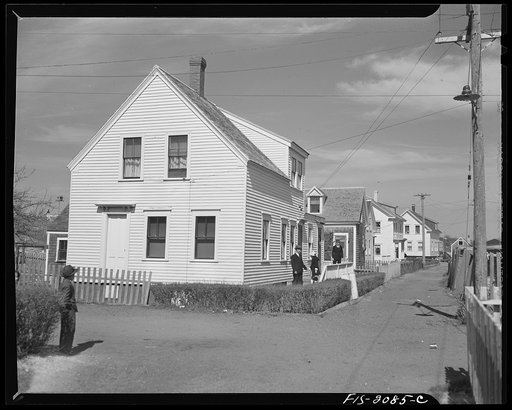 Provincetown, Massachusetts. Home of a Portuguese dory fisherman