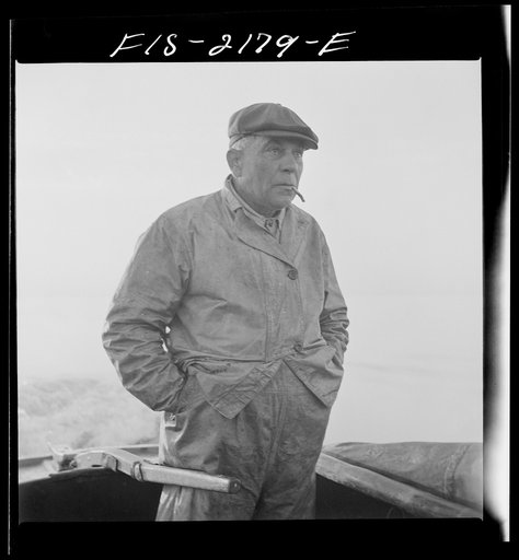 New Bedford, Massachusetts. Dory fisherman
