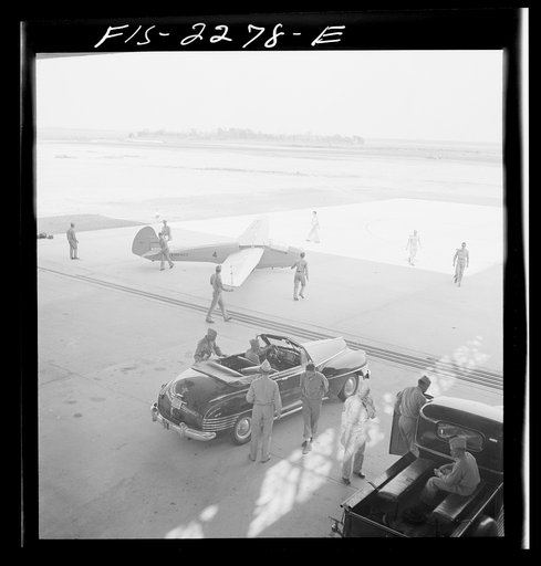 A scene at the United States Marine glider detachment training camp at Parris Island, South Carolina