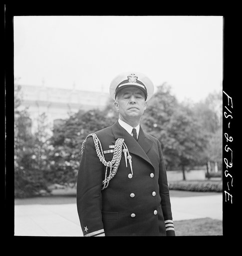 Annapolis, Maryland. Commander Johnson, on the staff of the Superintendent of the U.S. Naval Academy