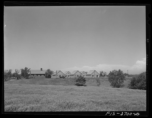 The veterinary research institute located on a sixty acre farm one mile south of Iowa State College campus. Ames, Iowa