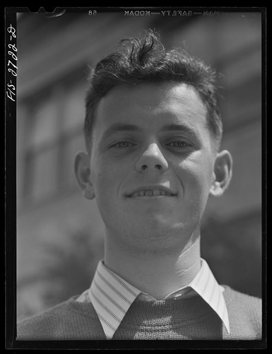 Earl Phillips, comes from a farm in Olin, Iowa, and is an agriculture student at Iowa State College. Ames, Iowa