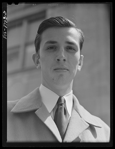 Stanley Munger, an agriculture student from Sioux City, Iowa. Iowa State College. Ames, Iowa
