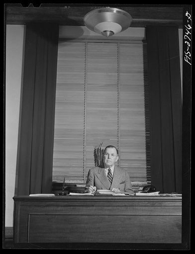 Doctor Charles E. Friley, president of Iowa State College. Ames, Iowa