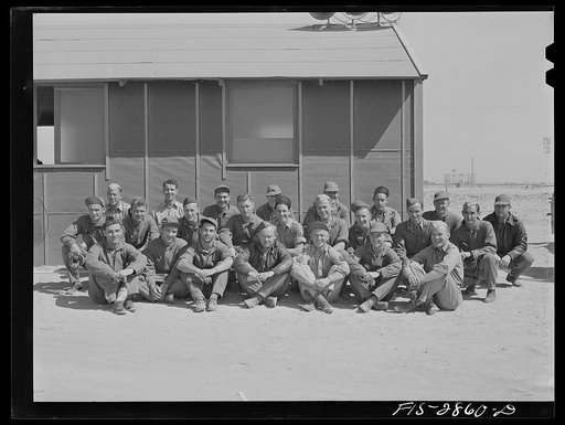 Part of a pursuit squadron stationed at Lake Muroc, California