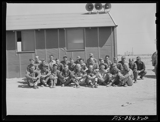 Part of a pursuit squadron stationed at Lake Muroc, California