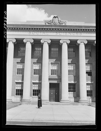 Untitled photo, possibly related to: Social science building. University of Nebraska, Lincoln