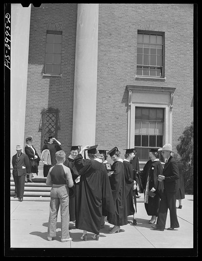 Untitled photo, possibly related to: Graduation day, University of Nebraska, Lincoln