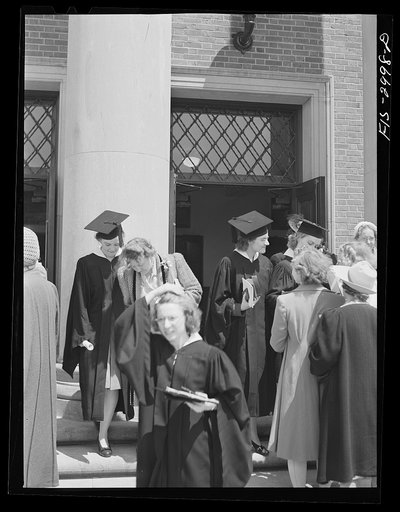 Untitled photo, possibly related to: Graduation day, University of Nebraska, Lincoln