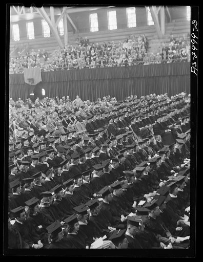 Untitled photo, possibly related to: Graduation day, University of Nebraska, Lincoln
