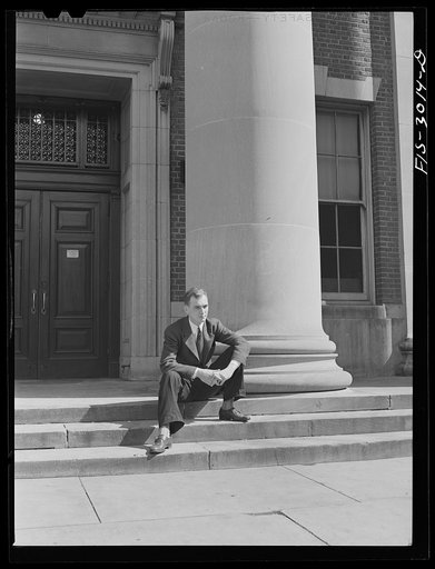 John Cockle, a senior in the liberal arts college. University of Nebraska, Lincoln