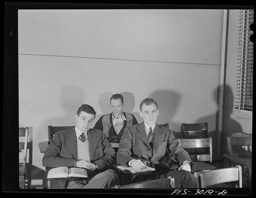 John Cockle in law class. University of Nebraska, Lincoln