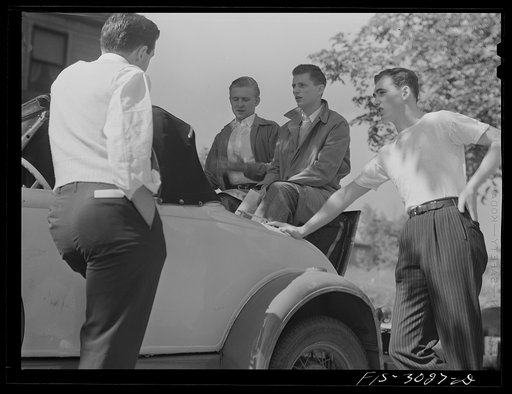 Untitled photo, possibly related to: John Cockle, a senior in the Liberal Arts College. University of Nebraska, Lincoln