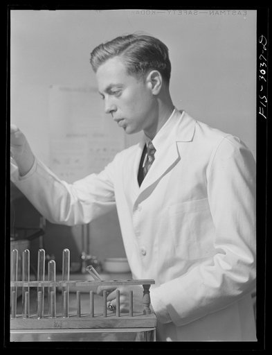 Untitled photo, possibly related to: Jesse Younger, premedical student. University of Nebraska, Lincoln