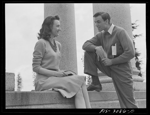 Untitled photo, possibly related to: Bob Aden and his wife, Marion, University of Nebraska, Lincoln