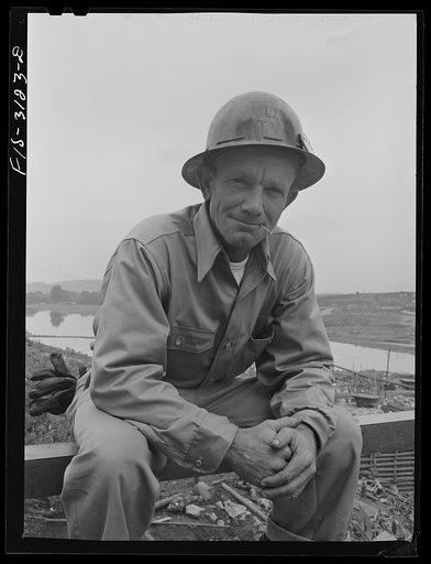 Douglas Dam, Tennessee. Tennessee Valley Authority (TVA). Foreman