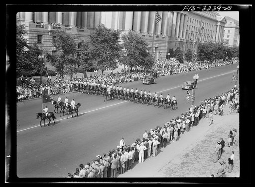 Washington, D.C. Colored troops at the Memorial Day parade