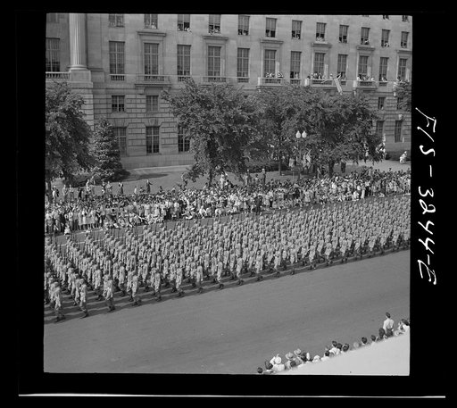 Untitled photo, possibly related to: Washington, D.C. Memorial Day parade