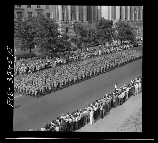 Untitled photo, possibly related to: Washington, D.C. Memorial Day parade