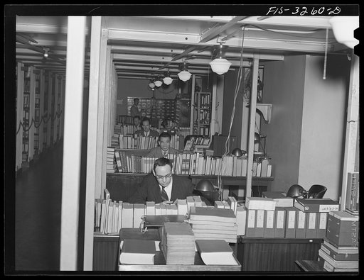 Washington, D.C. Staff of Chinese scholars in the Oriental Division of the Library of Congress