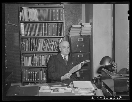Washington, D.C. Dr. Arthur W. Hummel, Sr., Chief of the Oriental Division of the Library of Congress