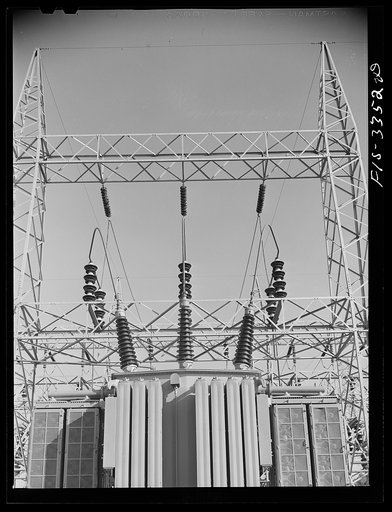 Wheeler Dam, Alabama. Tennessee Valley Authority (TVA). Substation
