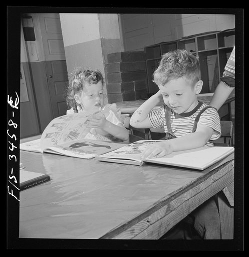 Greenbelt, Maryland. Federal housing project. Nursey school