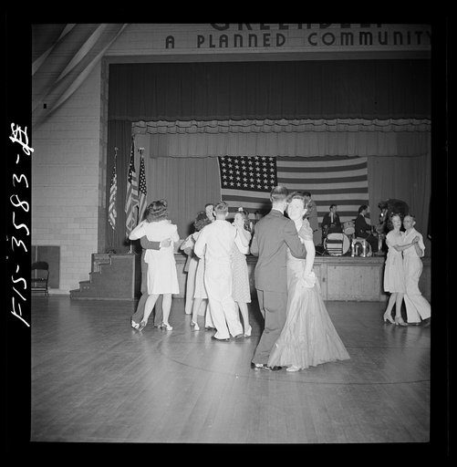 Greenbelt, Maryland. American Legion dance held at Greenbelt on Memorial Day