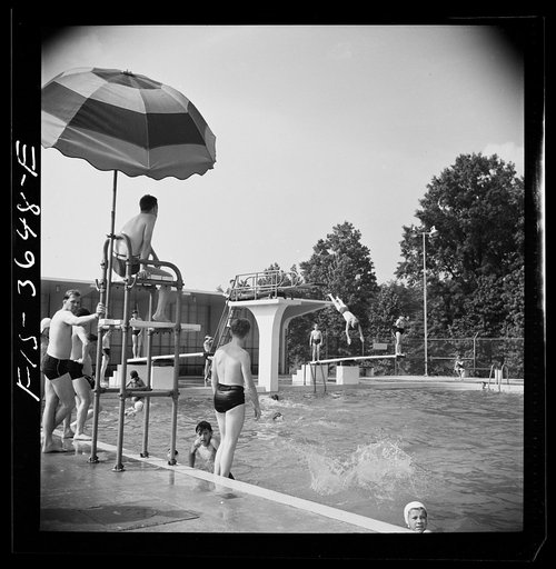 Greenbelt, Maryland. Swimming pool