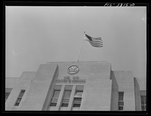 Facade of regional agricultural research laboratory. Albany, California