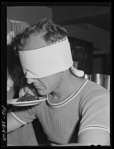 Albany, California. U.S. Department of Agriculture western regional agricultural research laboratory. Blindfold test for flavor of cooked dehydrated spinach