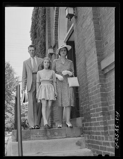 Sheffield, Alabama (Tennessee Valley Authority (TVA)). The Halls attend the Christian Science church regularly