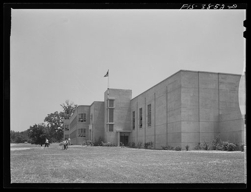 Untitled photo, possibly related to: Sheffield, Alabama (Tennessee Valley Authority (TVA)). High school
