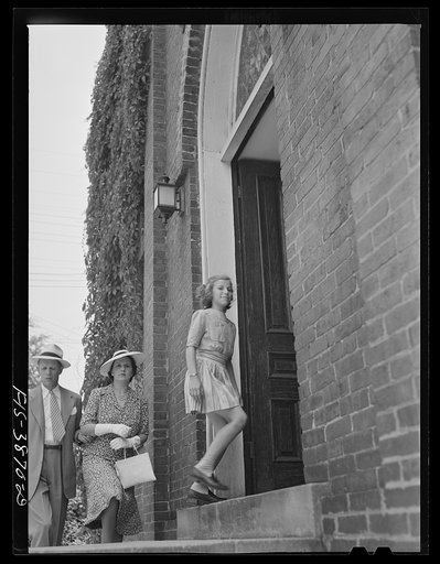 Untitled photo, possibly related to: Sheffield, Alabama (Tennessee Valley Authority (TVA)). The Halls attend the Christian Science church regularly