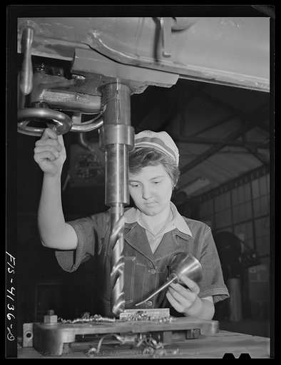 Knoxville, Tennessee (Tennessee Valley Authority (TVA)). Training for war production at NYA (National Youth Administration) school