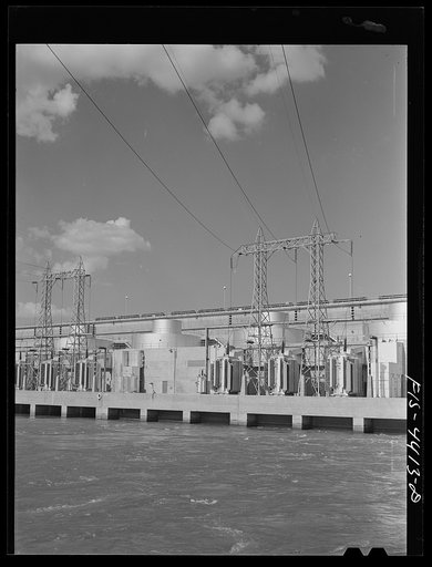 Untitled photo, possibly related to: Wheeler Dam, Alabama (Tennessee Valley Authority (TVA)). Generator