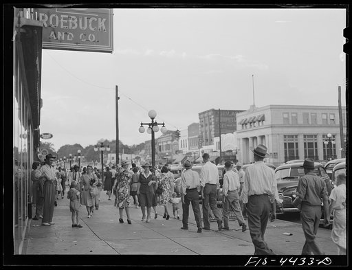 Untitled photo, possibly related to: Florence, Alabama (Tennessee Valley Authority (TVA)). Saturday afternoon