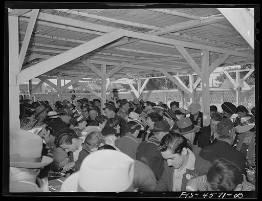 Untitled photo, possibly related to: Dinner at the Holy Ghost fiesta. Santa Clara, California
