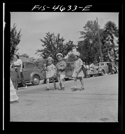 Untitled photo, possibly related to: In the parade of the fiesta of the Holy Ghost. Santa Clara, California